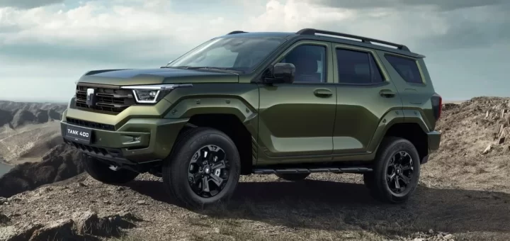 Фотография внедорожников Tank 400 и Tank 700