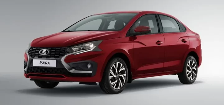 LADA Iskra на дороге