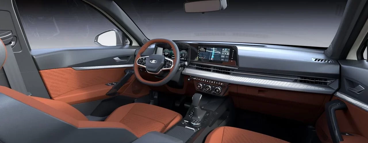Изображение новых опций в салоне LADA Vesta