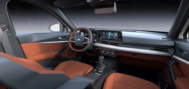 Изображение новых опций в салоне LADA Vesta