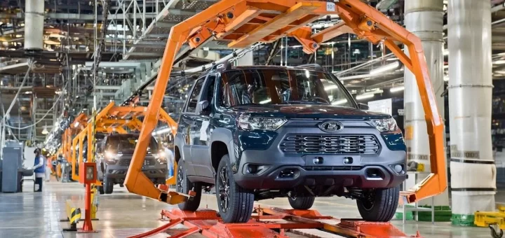 График производства LADA Niva