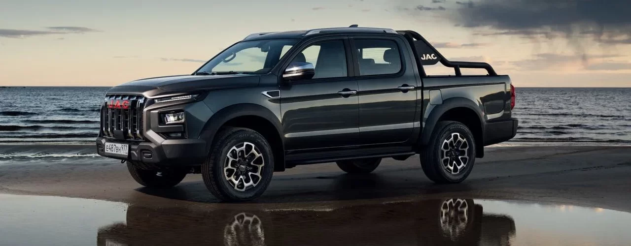 График продаж пикапов в России за первое полугодие 2025 года