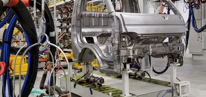 График производства автомобилей