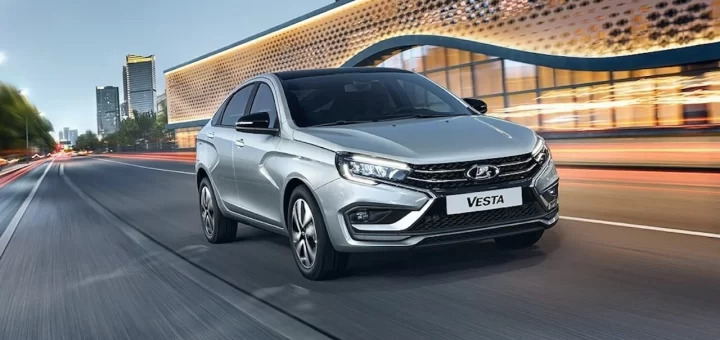 График изменения цен на Lada Vesta с пробегом