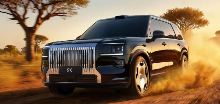 Zeekr 9X — мощный гибридный кроссовер