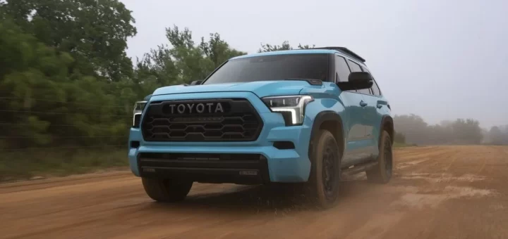 Обновленный внедорожник Toyota Sequoia 2026 модельного года