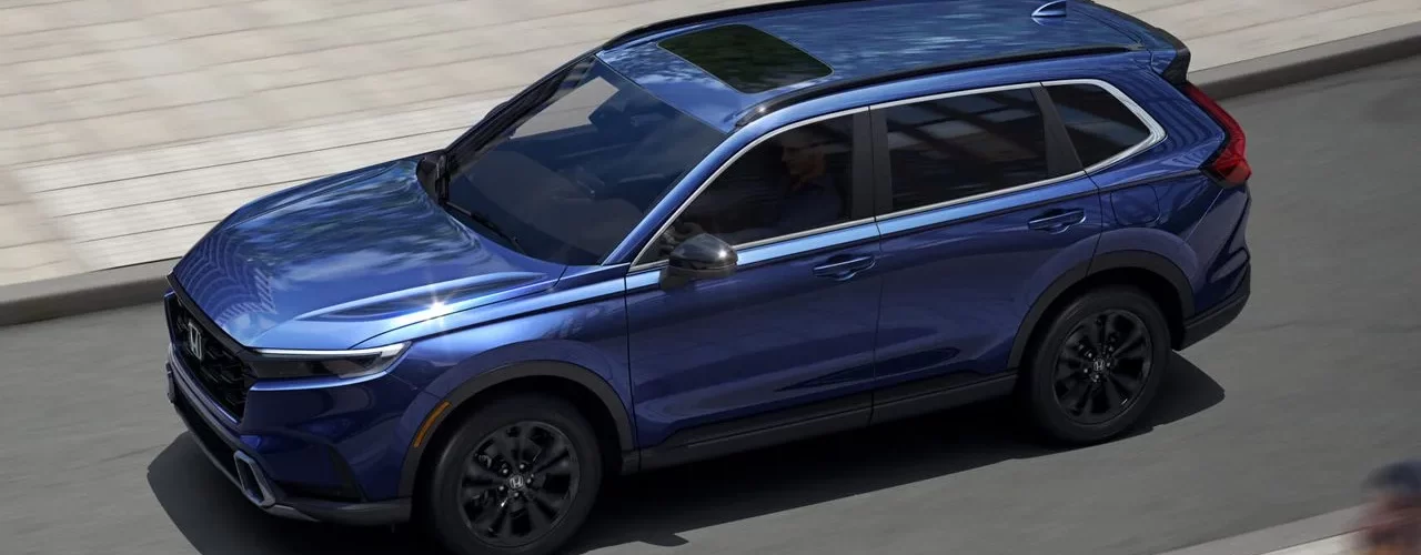 Honda CR-V на дороге