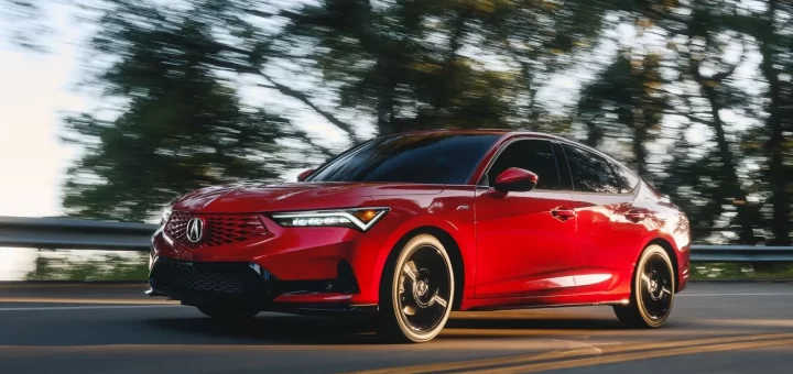 Фото обновленной Acura Integra 2026 модельного года