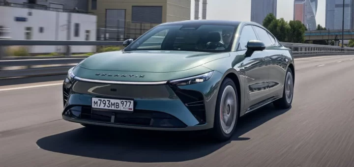 Фотография нового гибридного автомобиля Exlantix