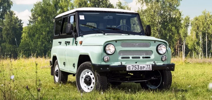 Обновленный внедорожник УАЗ Хантер