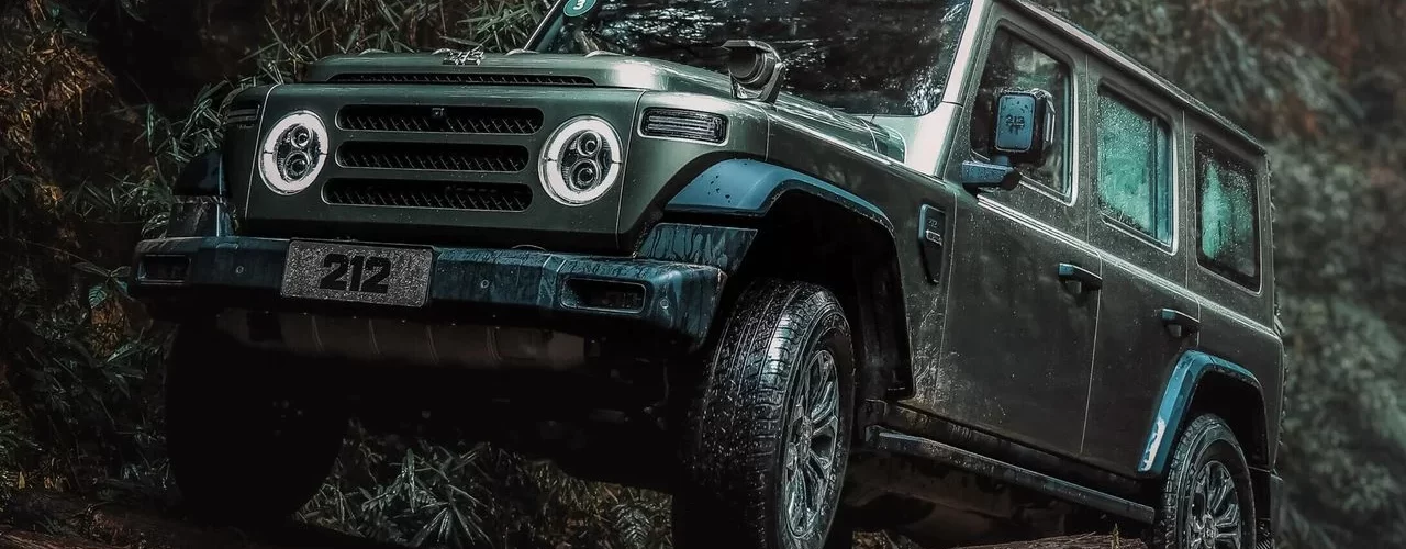 Фотография результатов краш-теста внедорожника BAW 212