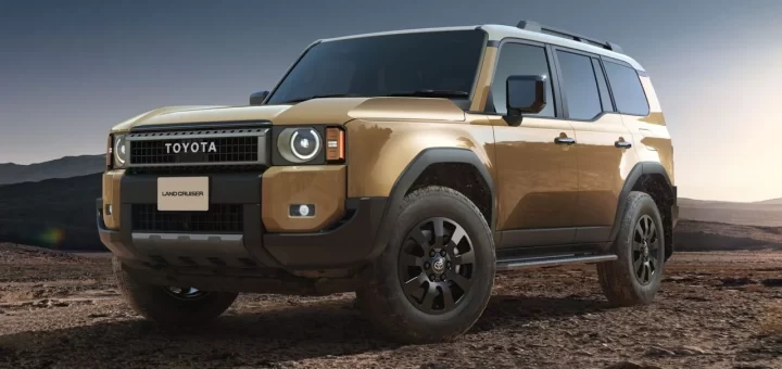 Toyota Land Cruiser Prado 250 на бездорожье