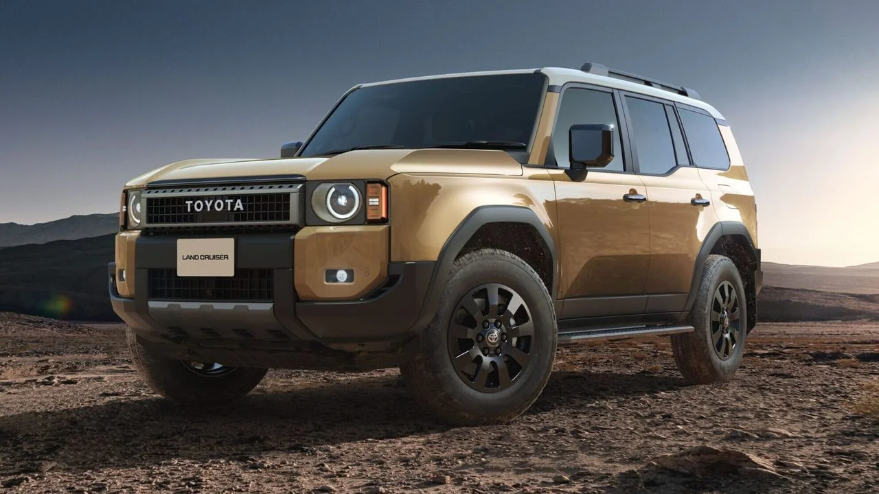 Toyota Land Cruiser Prado 250 на бездорожье