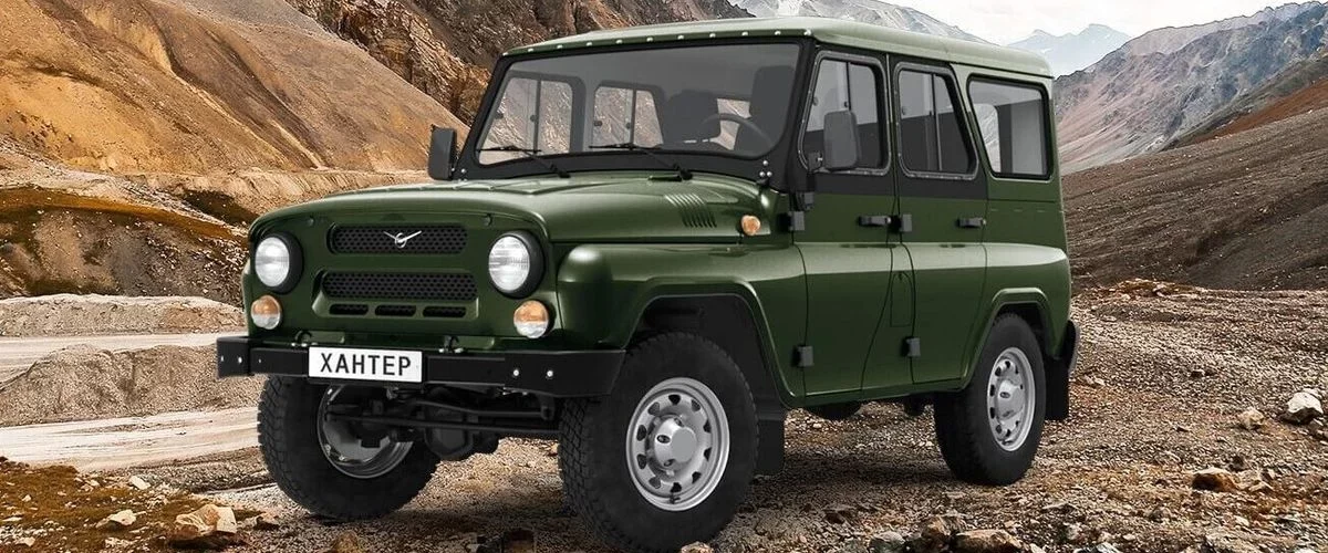 УАЗ Хантер на заводе