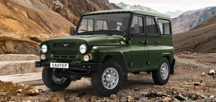 УАЗ Хантер на заводе