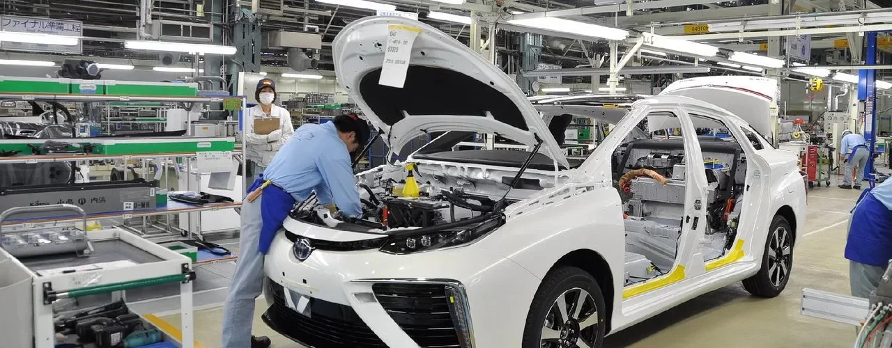 Фотография будущего завода Toyota