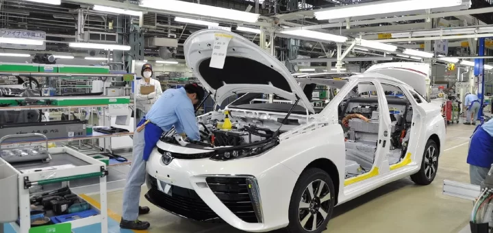 Фотография будущего завода Toyota