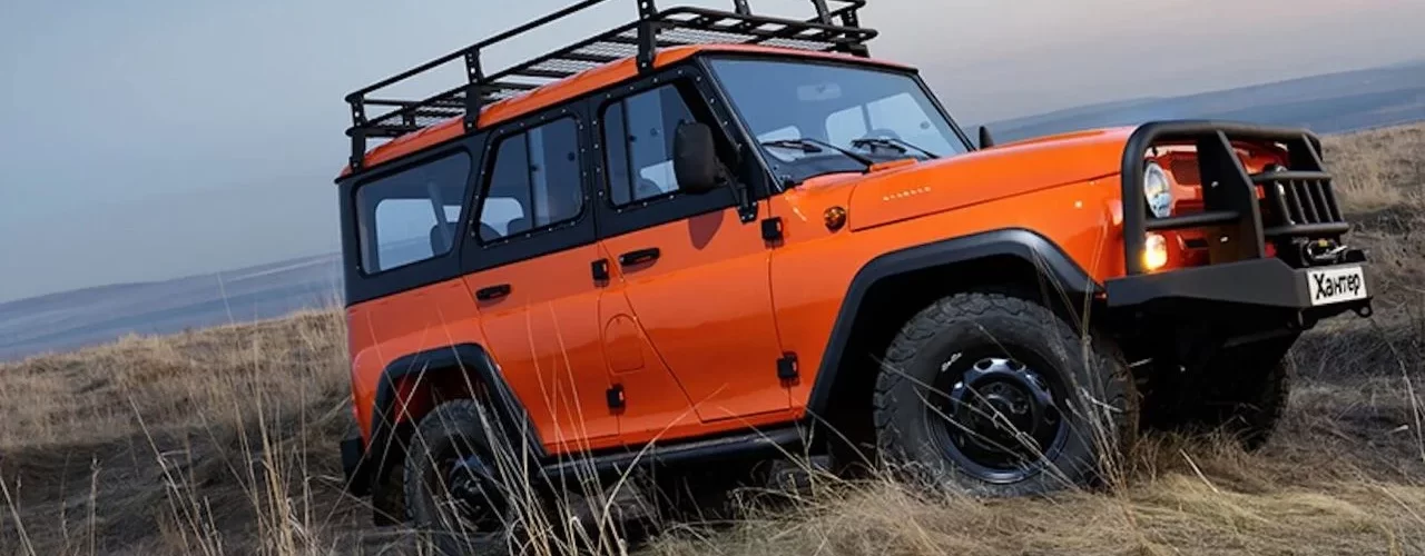 Статистический график падения продаж автомобилей УАЗ