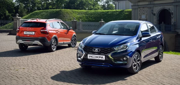 LADA Iskra у дилерского центра