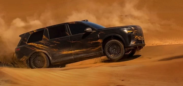 Новый кроссовер Voyah Taishan