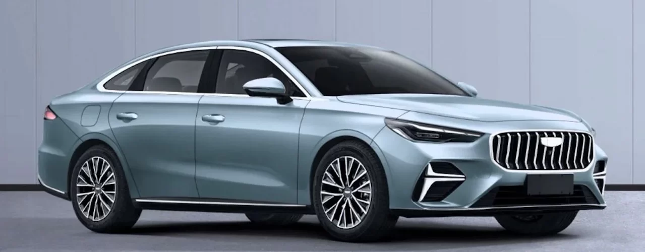 Фото обновленного Geely Emgrand