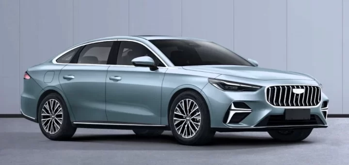 Фото обновленного Geely Emgrand