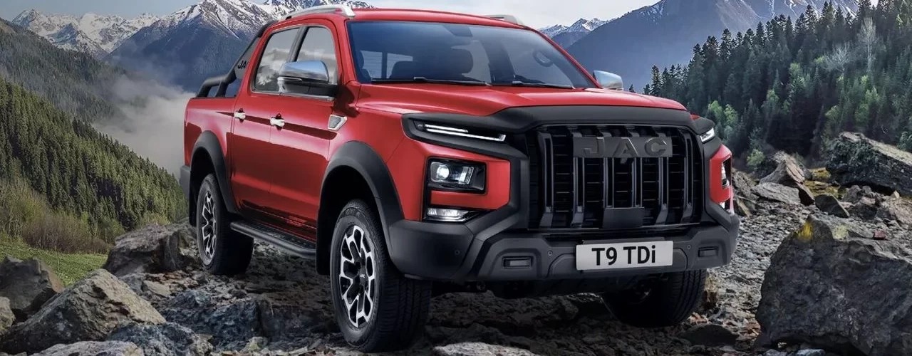 Новый дизельный пикап JAC T9