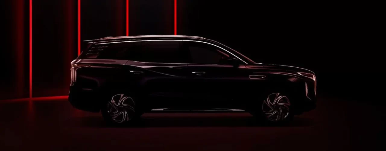 Hongqi HS7 - новый семиместный кроссовер