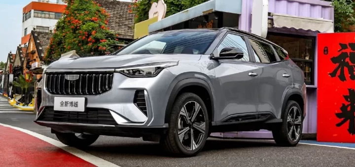 Обновленный кроссовер Geely Cityray