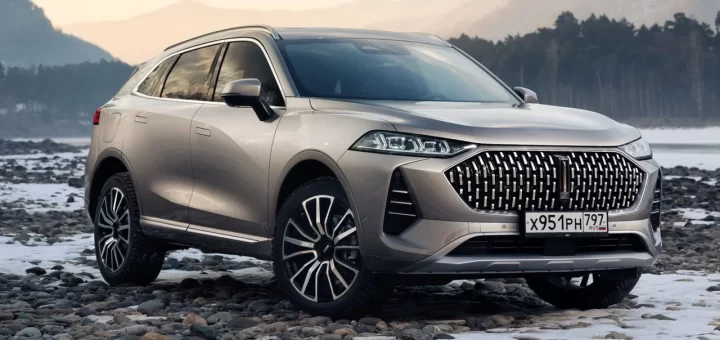 Фотография премиального гибридного кроссовера Wey 05