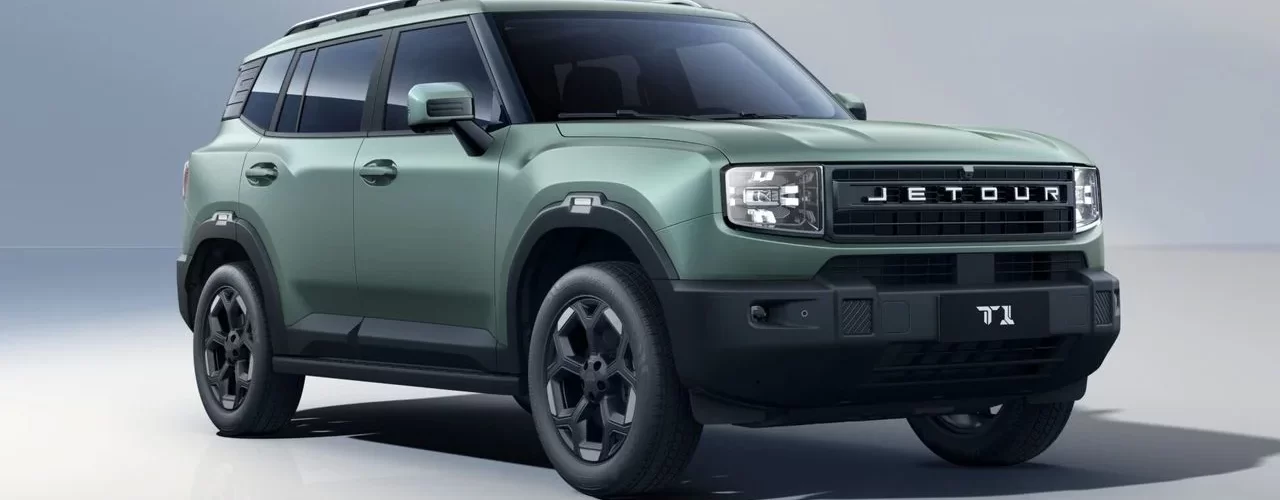 Новый кроссовер Jetour T1 на бездорожье