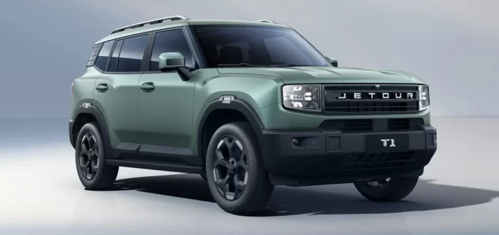 Новый кроссовер Jetour T1 на бездорожье
