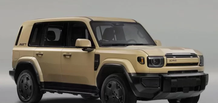 Новый внедорожник Chery iCar V27