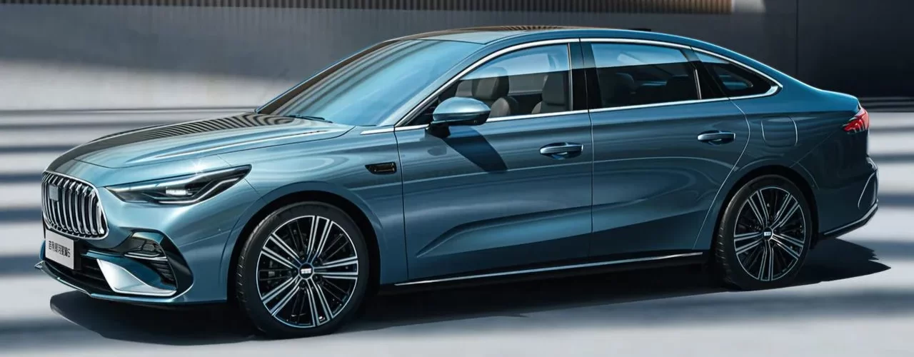 Новый Geely Galaxy Starshine 6 EM-i - элегантный седан с большими экранами в салоне