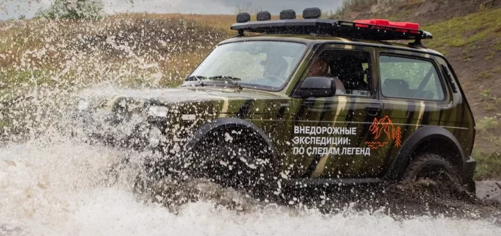 Фотография новой LADA Niva Legend с подушкой безопасности