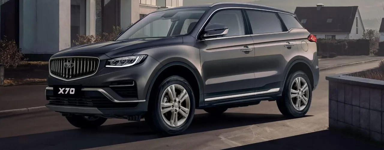 Белорусский кроссовер Belgee X70 обновленного дизайна на российском рынке