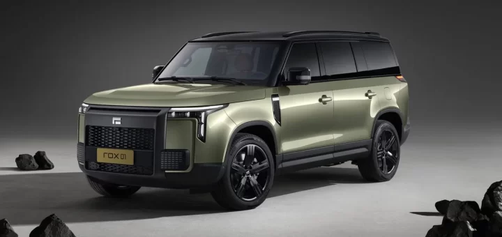 Мощный внедорожник Rox 01 на бездорожье