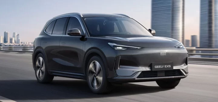 Электрический кроссовер Geely EX5 белорусской сборки
