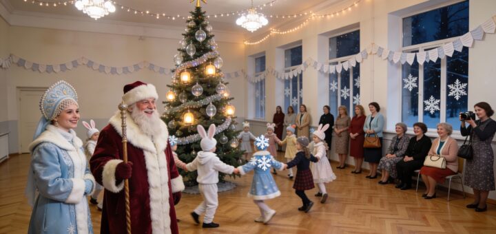 Ден мороз и снегурочка