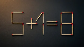 Головоломка со спичками: Переместите одну спичку, чтобы исправить 5 + 1 = 8