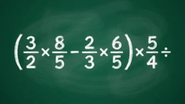 Тест по математике: только 1 из 5 быстро решит в уме пример «(3/2×8/5-2/3×6/5)×5/4» — проверьте себя