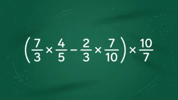 Тест по математике: только 1 из 5 быстро решит в уме пример «(7/3×4/5-2/3×7/10)×10/7» — проверьте себя