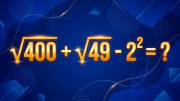 Сможете решить: √400 + √49 — 2² = ? Проверьте себя на внимательность!