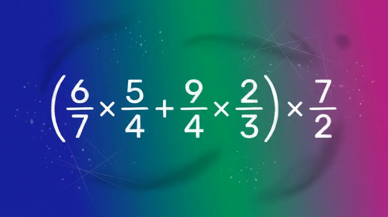 (6/7×5/4+9/4×2/3)×7/2