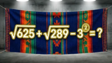 √625 + √289 — 3²: сможете решить этот пример из школьной программы за минуту?