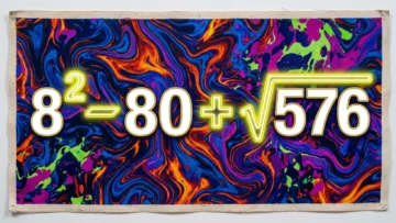 8² — 80 + √576: сможете решить этот пример со степенью и корнем без калькулятора?