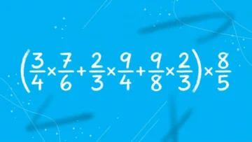 Тест по математике: только 1 из 5 быстро решит в уме пример «(3/4×7/6+2/3×9/4+9/8×2/3)×8/5» — проверьте себя