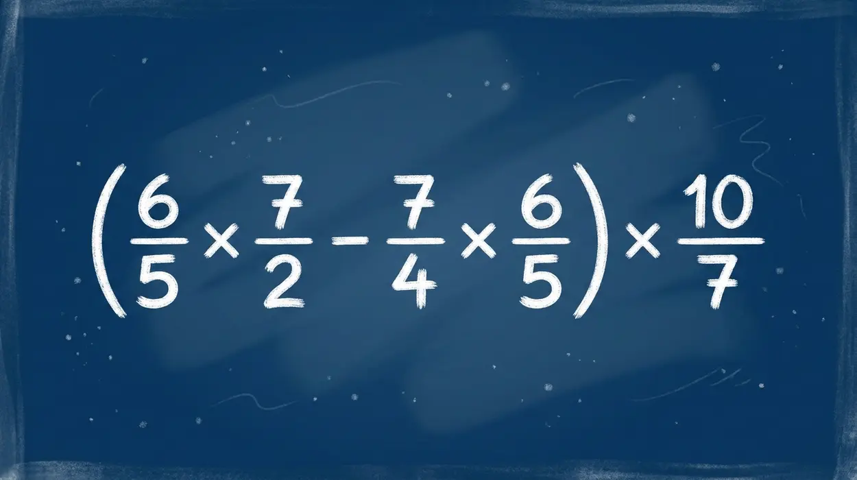 (6/5×7/2-7/4×6/5)×10/7