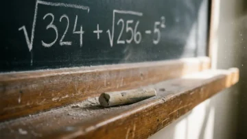 Школьный пример на корни и степень: сможете решить √324 + √256 — 5²?