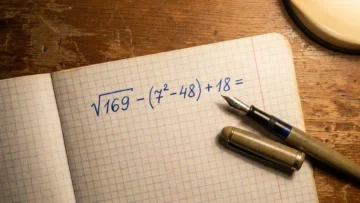 Забыли школьную математику? Проверьте себя: √169 — (7² — 48) + 18
